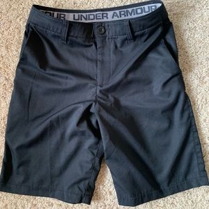 Boys Under Armour golf shorts